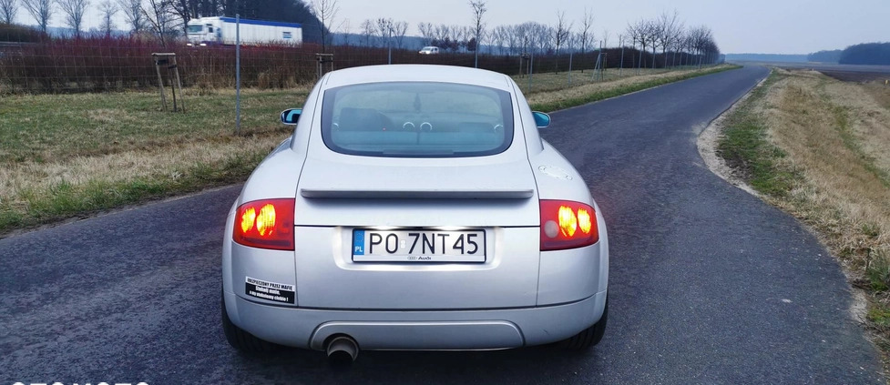 Audi TT cena 12500 przebieg: 292400, rok produkcji 1999 z Poznań małe 407